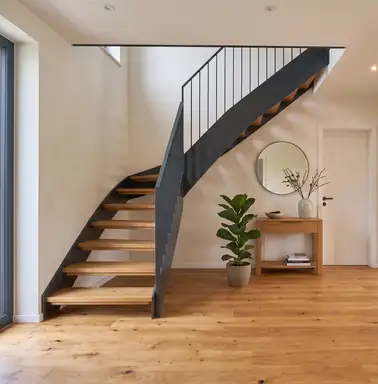 Treppe und Diele