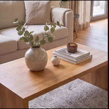 Detail des Couchtisches