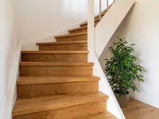 Holztreppe