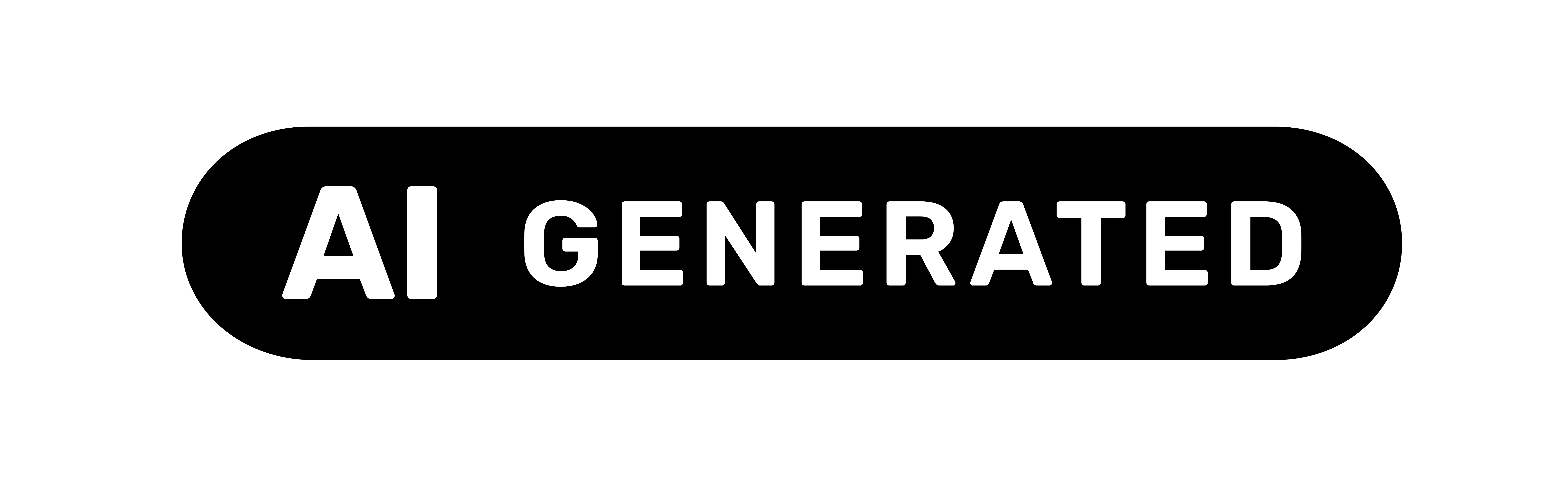Schwarzes EU-Label AI Generated